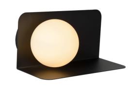 Lucide Bonni - wandverlichting - 24 x 12,5 x 12 cm - zwart