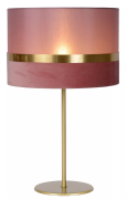 Lucide Extravaganza Tusse - tafellamp - Ø 30 x 50 cm - roos