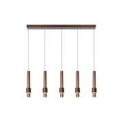 Lucide Margary - hanglamp - 103 x 8 x 169 cm - 5 x 4,2W dimbare LED in...