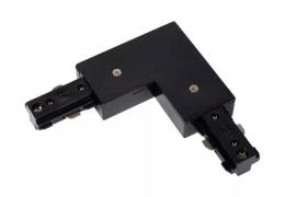 Lucide Track L-koppelstuk links - 1-fase Railsysteem - 230V - zwart