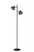 Lucide Sensas - vloerlamp - 30 x 22 x 137,9 cm - zwart