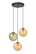 Lucide Monsaraz - hanglamp - Ø 35 x 150 cm - multicolor