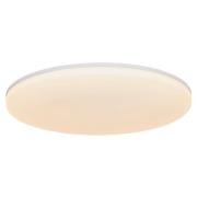 Nordlux Vic - plafondlamp - Ø 22 x 4 cm - 18W LED incl. - IP21 - wit -...