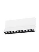 Nova Luce Pad - plafondlamp - 27,5 x 4 x 12,2 cm - 15W LED incl. - wit