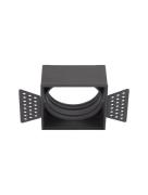 Nova Luce Wall Washer - inbouwspot voor LED-module - 7,4 x 7,4 cm - zw...