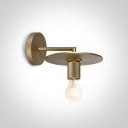 ONE Light Retro Classic - wandverlichting - Ø 20,8 x 27,5 cm - geborst...