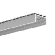 KLUS Giza-LL - LED profiel - 2,6 x 1,45 cm - geanodiseerd zilver