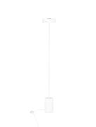 Nova Luce Thea - vloerlamp - Ø 20 x 135 cm - 17W  LED incl. - zandwit