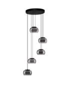 Nova Luce Bios - hanglamp - Ø 52 x 217 cm - 41W dimbare LED incl. - ma...