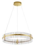 Nova Luce Kezo - hanglamp - Ø 78 x 130 cm - 56W dimbare LED incl. - go...