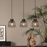 Lucide Filox - hanglamp - 80 x 20 x 181,5 cm - zwart