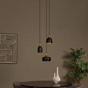 Lucide Chayanne - hanglamp - Ø 30 x 156,5 cm - zwart