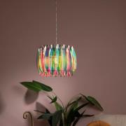 Lucide Glinstar - hanglamp - Ø 40 x 160 - multicolor