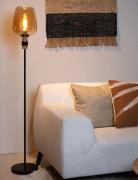 Lucide Ilona - vloerlamp - Ø 34 x 150 cm - zwart