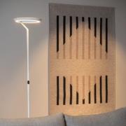 Lucide Celeste - staanlamp - Ø 28 x 174 cm - 21W dimbare LED incl. - w...