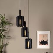 Lucide Rafal - hanglamp - Ø 50 x 183 cm - grijs