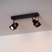 Lucide Tundran - opbouwspot 2L - 28 x 10 x 15,5 cm - zwart