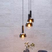 Lucide Marius - hanglamp - Ø 48,5 x 150 cm - gerookt zwart