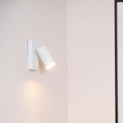 Lucide Clubs - wandspot - 9 x 14,9 x 16 cm - wit