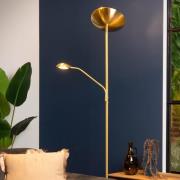 Lucide Zenith - staanlamp - Ø 25,4 x 180 cm - 20W + 4W dimbare LED inc...