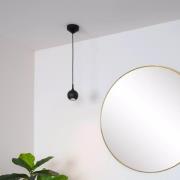 Lucide Favori - hanglamp - 10 x 10 x 145,5 cm - IP44 - zwart