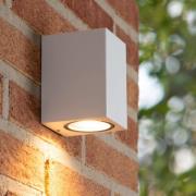 Lucide Zaro - buiten wandlamp - 7,8 x 6,8 x 10 cm - IP44 - wit