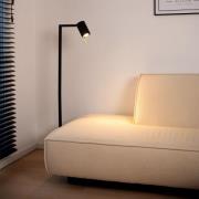 Lucide Lesley - staanlamp - 128cm - zwart