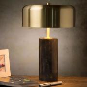 Lucide Mirasol - tafellamp - 36,5 cm - zwart en goud