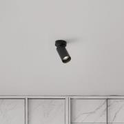 Nova Luce Oso - opbouwspot - Ø 7 x 13 cm - zwart