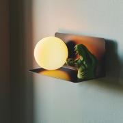 Nordlux Lilibeth - wandverlichting - Ø 15 x 16 x 35 cm - zwart