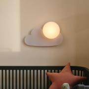 Nordlux Skyku Cloud - wandverlichting - Ø 16 x 23,8 x 37 cm - wit