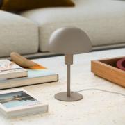 Nordlux Ellen Mini - tafellamp - Ø 16 x 25 cm - licht bruin